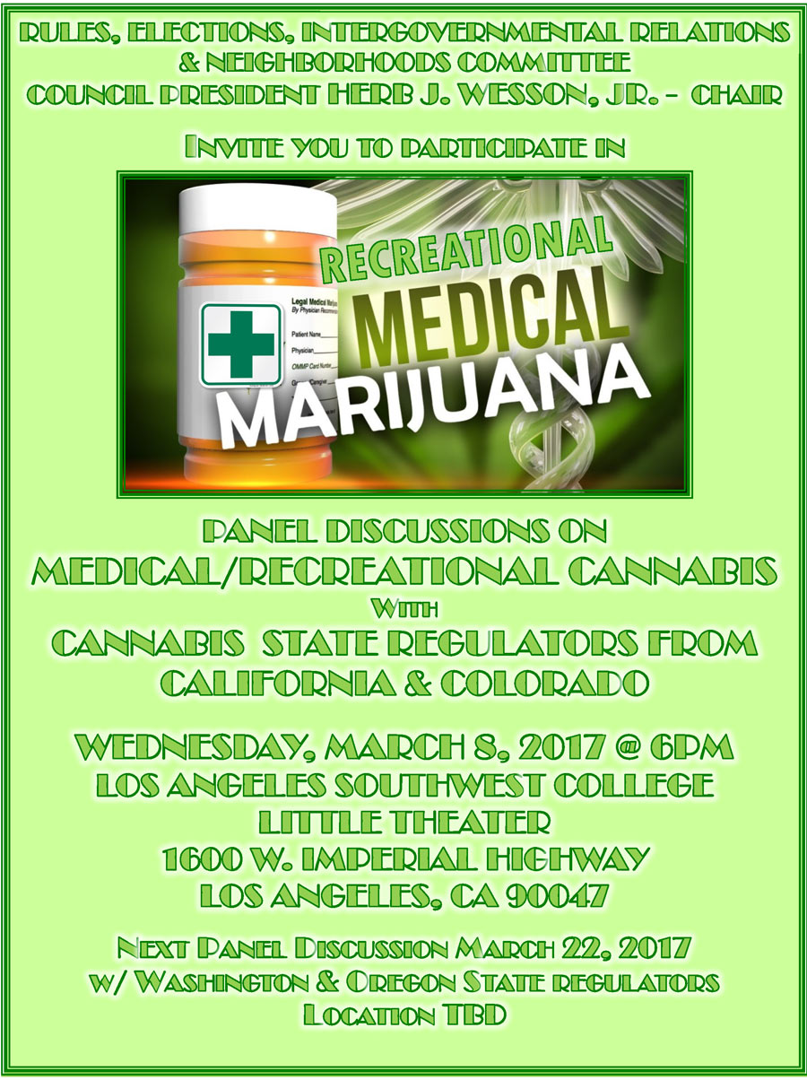 Marijuana Panel Discussion