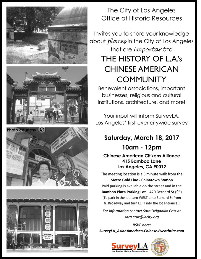 Chinese American Historical Context Meeting