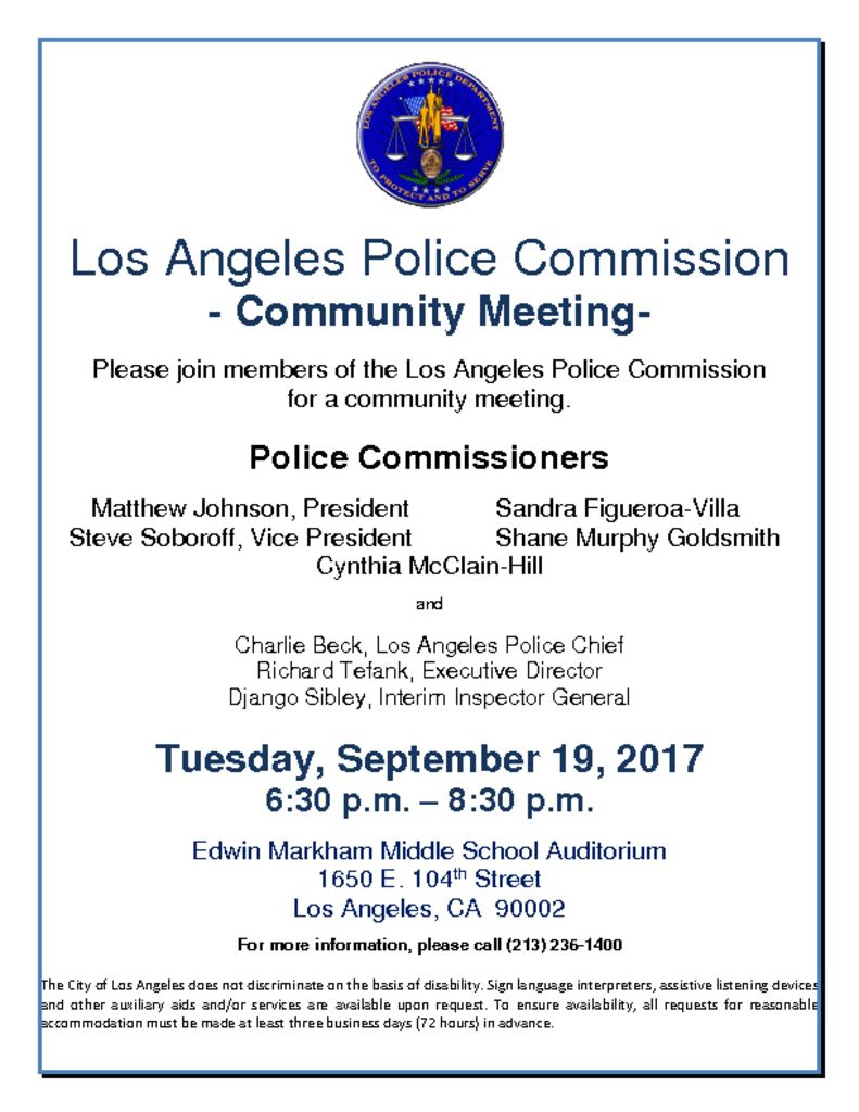 thumbnail of community meeting flyer 091817