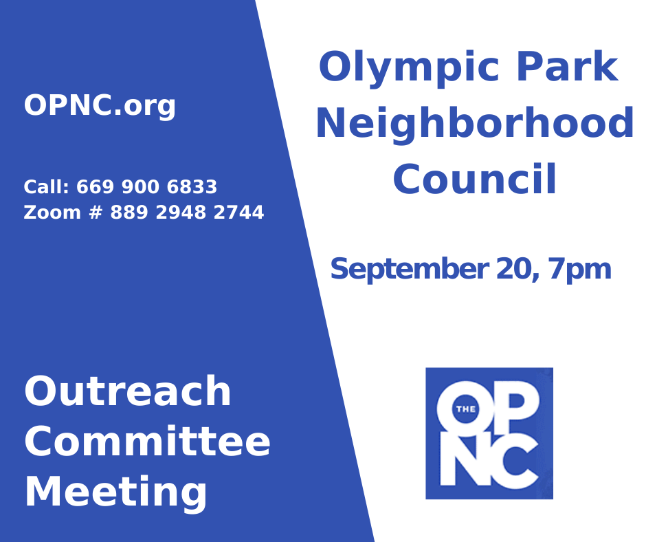 OPNC Announcement September Outreach