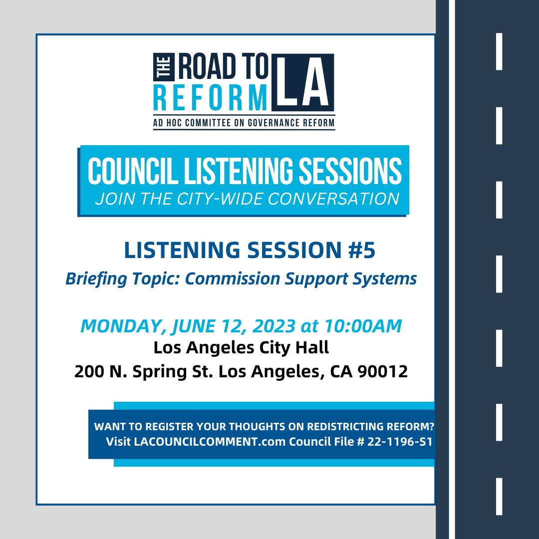 Reform LA: Commission Support Systems