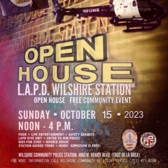 Wilshire LAPD open house