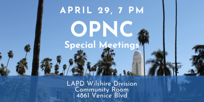 OPNC Special Meeting