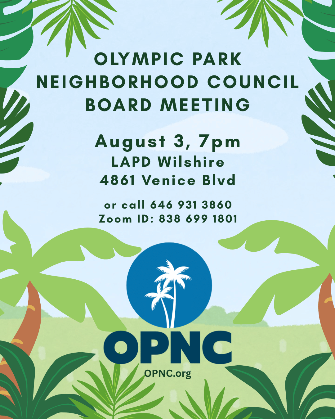 OPNC Meeting